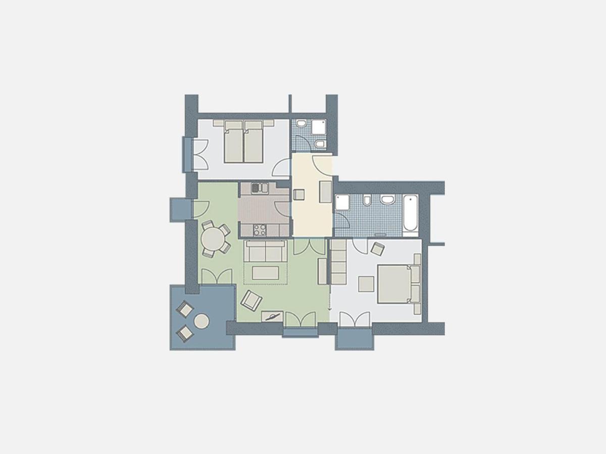 Kaiservillen Heringsdorf - Ferienwohnung Mit 2 Schlafzimmern Und Balkon D212 Екстериор снимка
